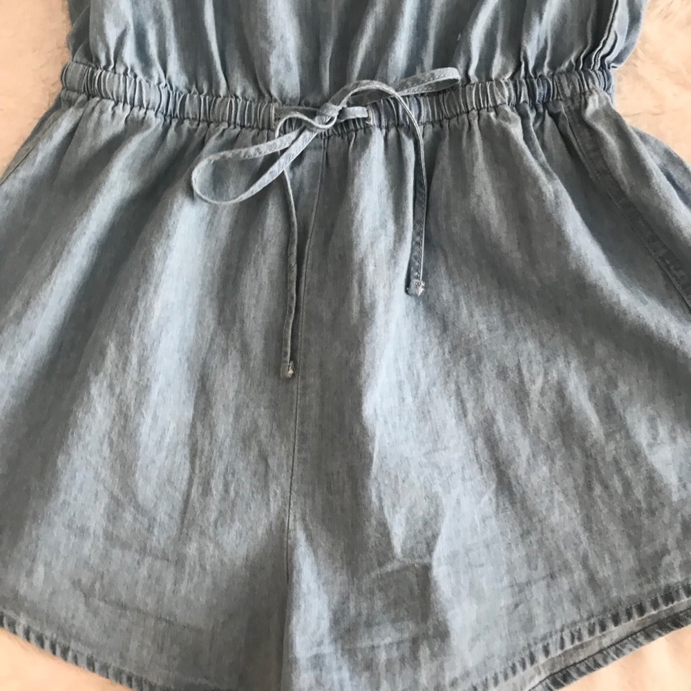 Jean-like romper - Picture 2 of 4